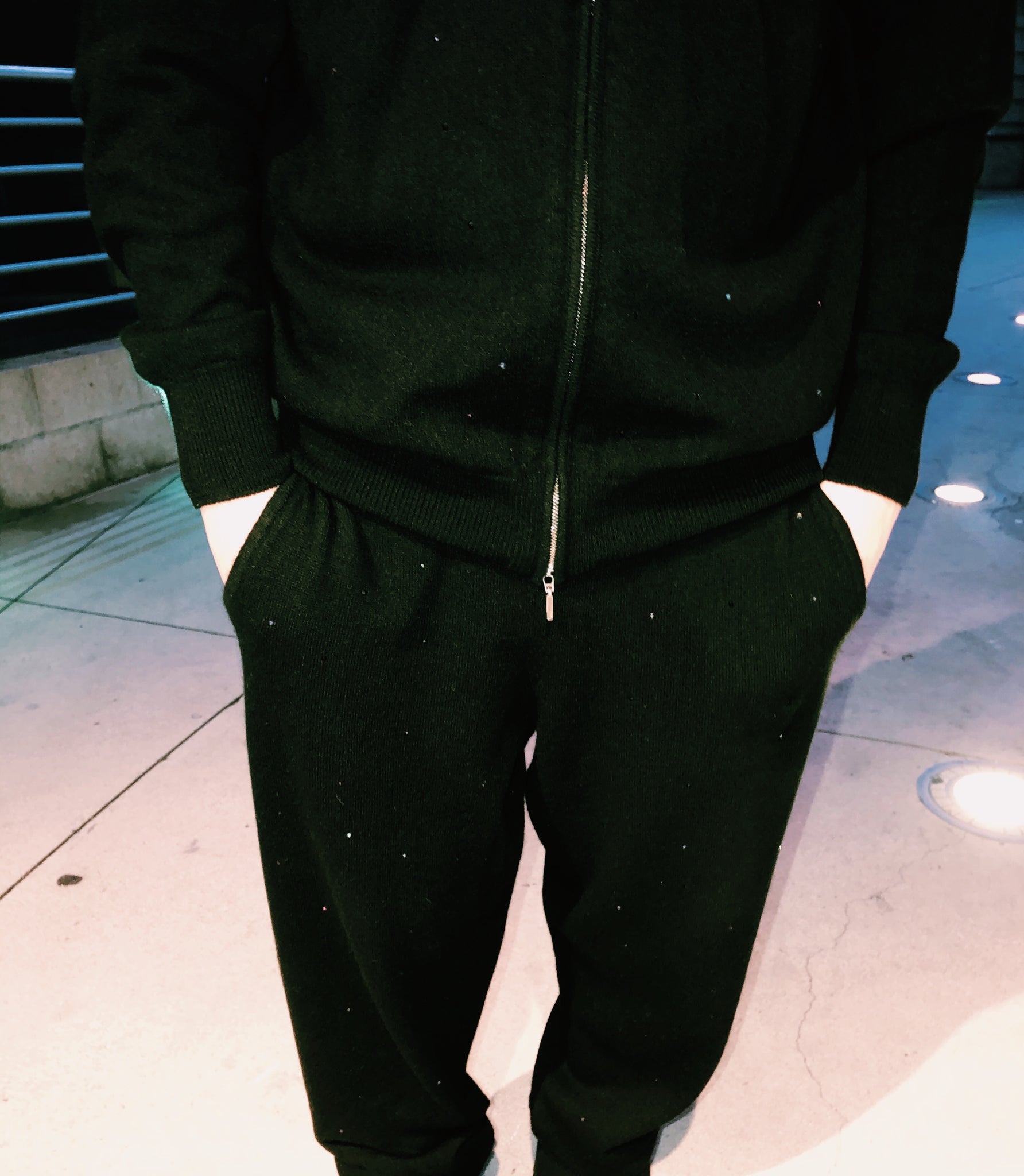 Night Sky Cashmere Jogger