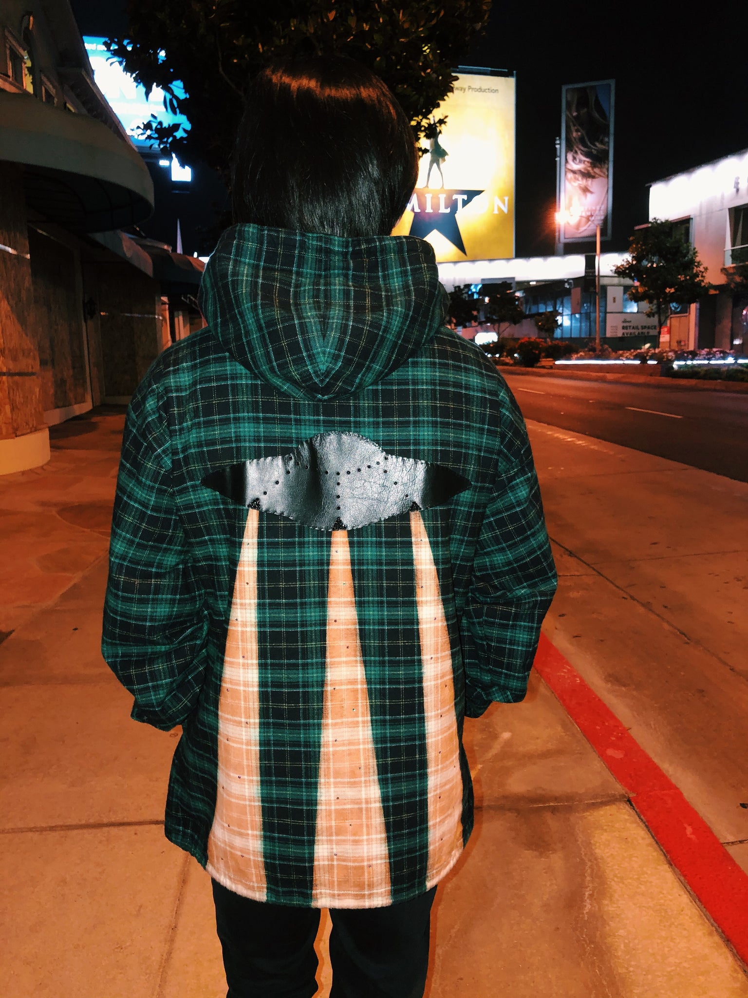 UFO Flannel Hoodie