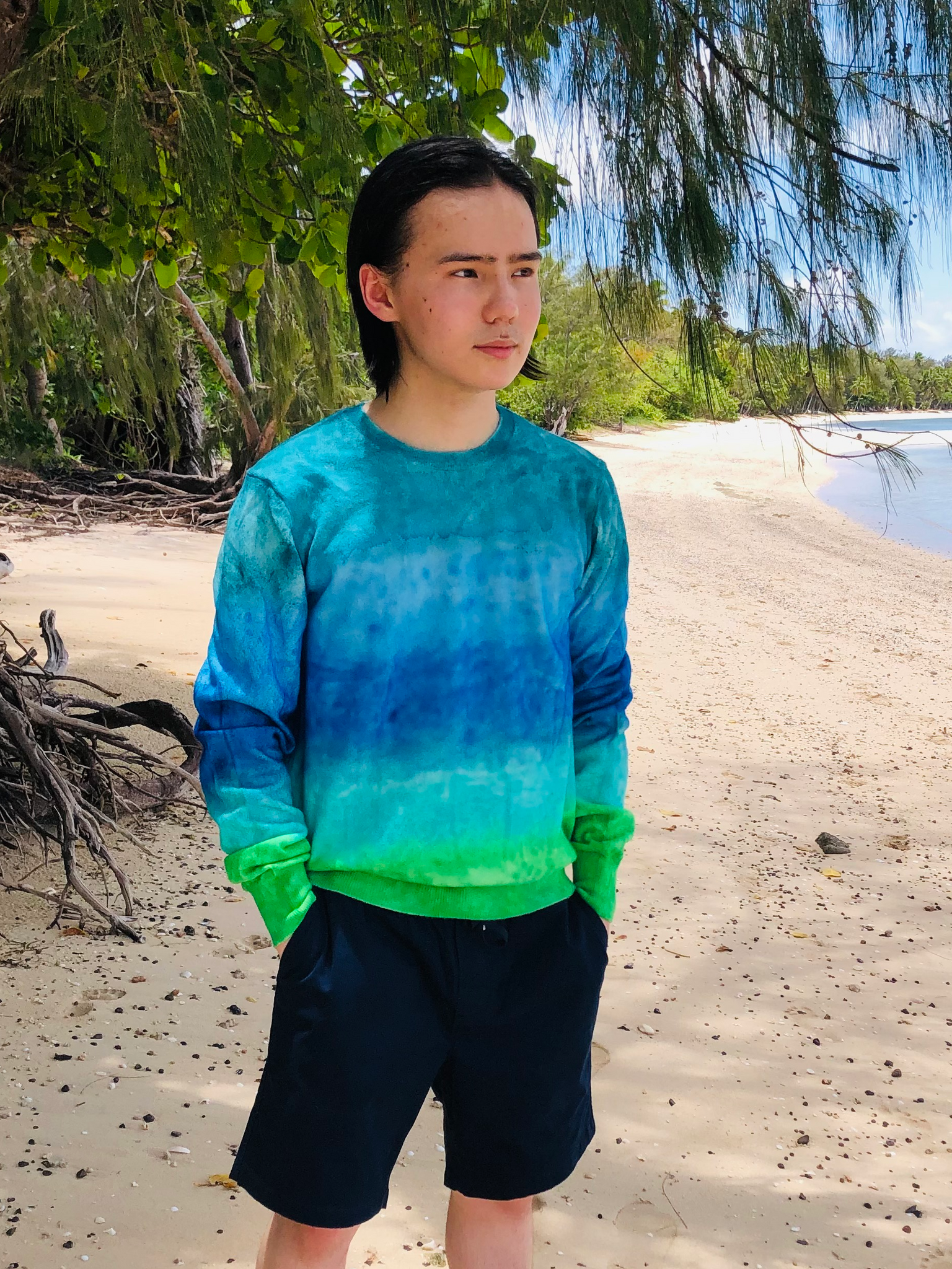 Blue Lagoon Cashmere Sweater
