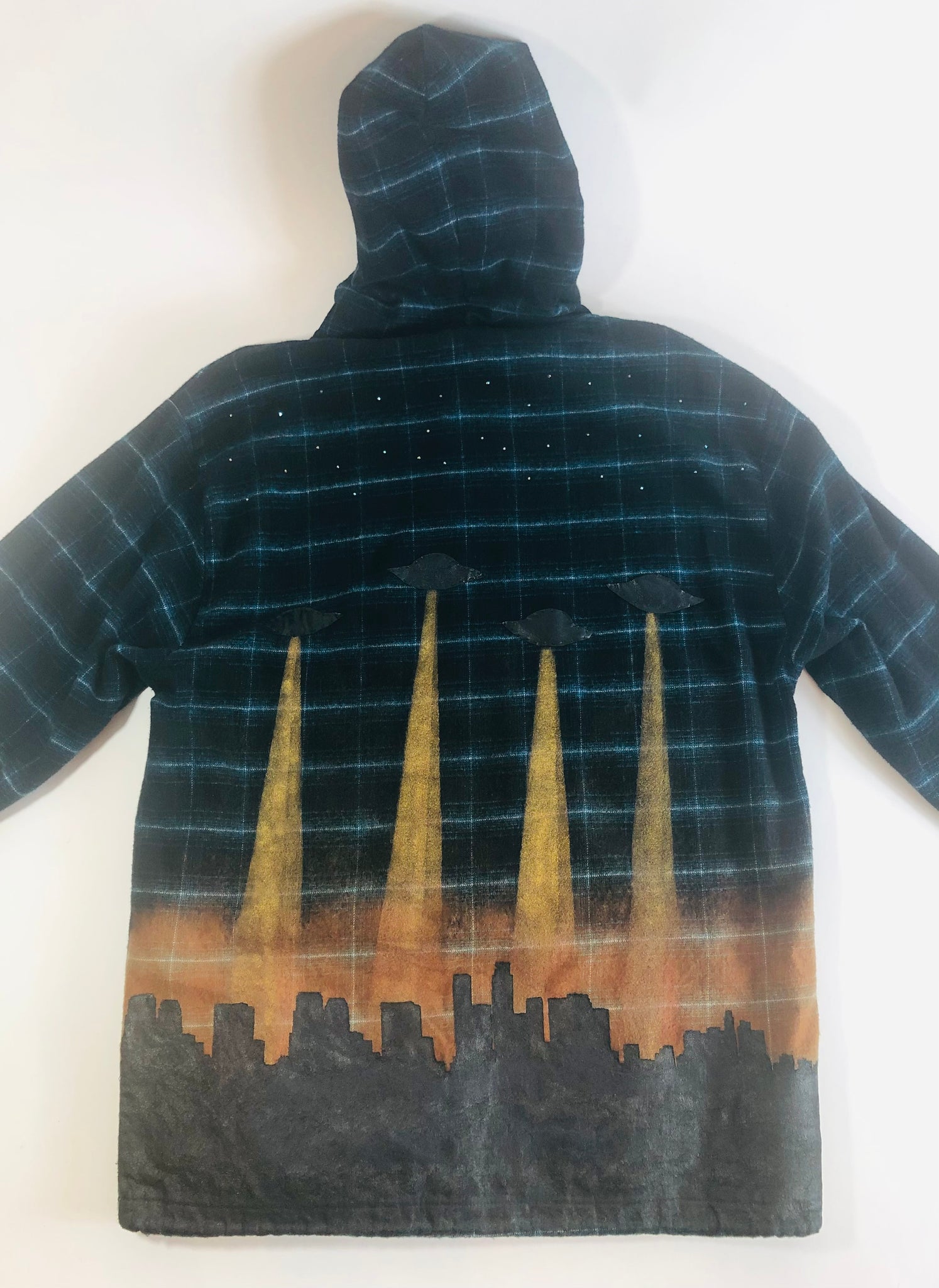 LA Invasion Flannel Hoodie